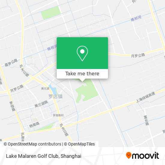 Lake Malaren Golf Club map