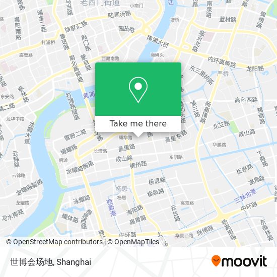 世博会场地 map