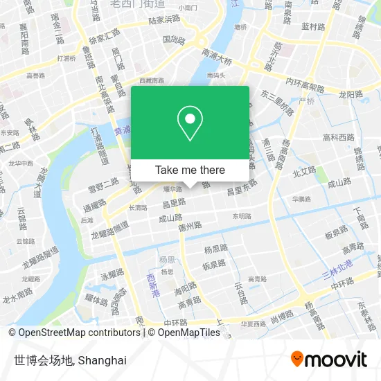 世博会场地 map