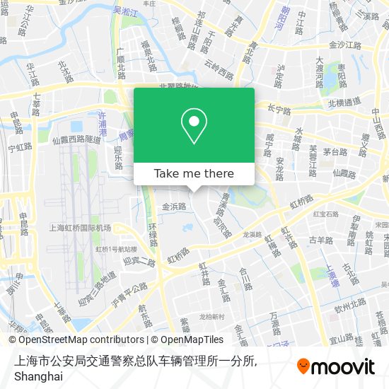 上海市公安局交通警察总队车辆管理所一分所 map