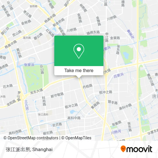 张江派出所 map