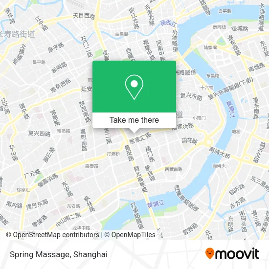 Spring Massage map