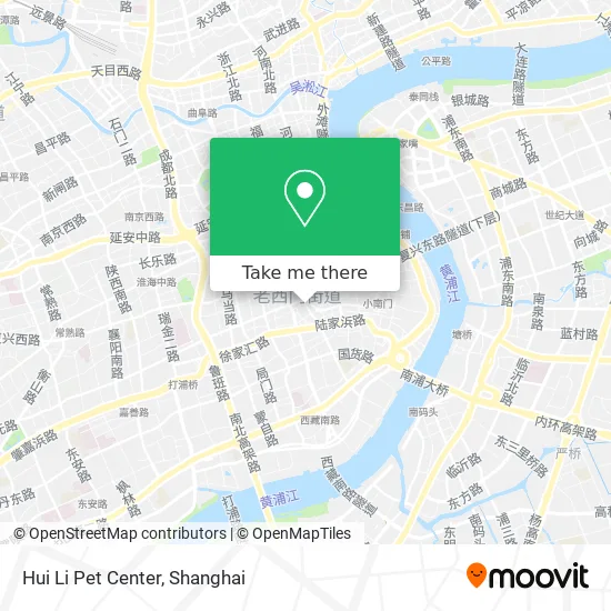 Hui Li Pet Center map