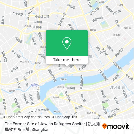 The Former Site of Jewish Refugees Shelter | 犹太难民收容所旧址 map
