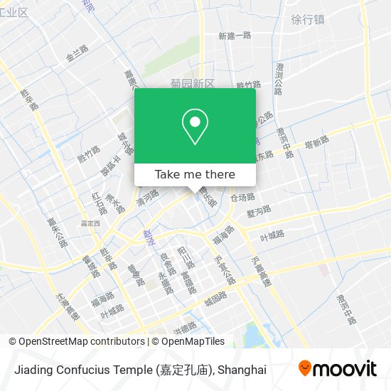 Jiading Confucius Temple (嘉定孔庙) map