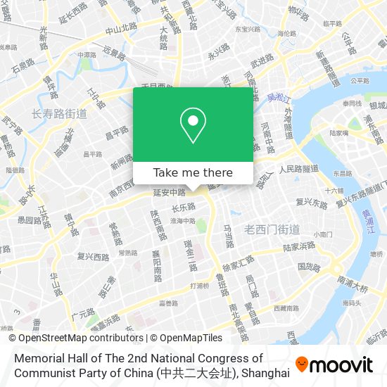 Memorial Hall of The 2nd National Congress of Communist Party of China (中共二大会址) map