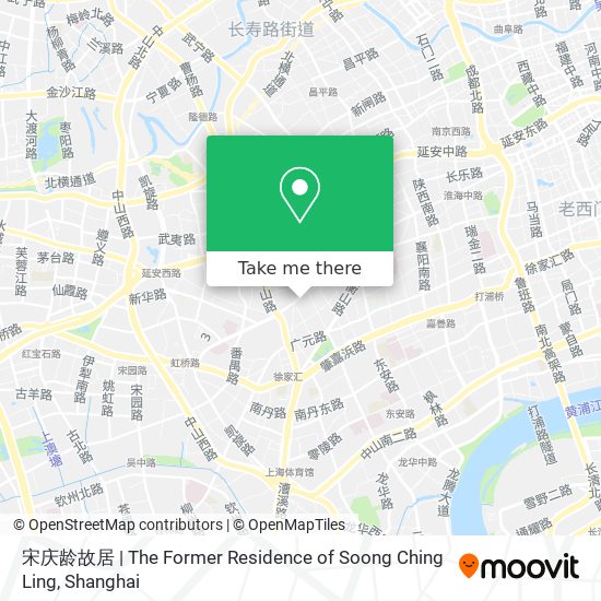 宋庆龄故居 | The Former Residence of Soong Ching Ling map