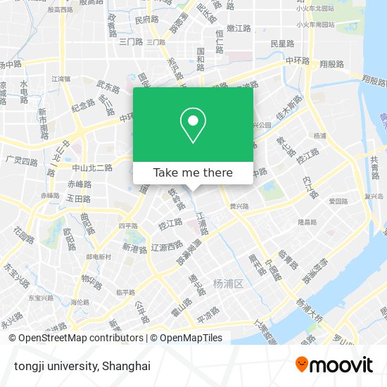 tongji university map