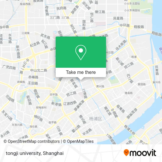 tongji university map
