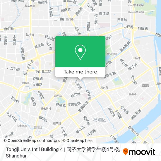 Tongji Univ. Int'l Building 4 | 同济大学留学生楼4号楼 map