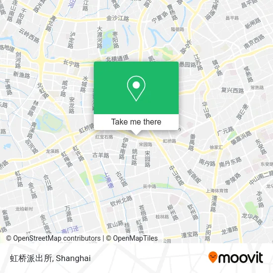虹桥派出所 map