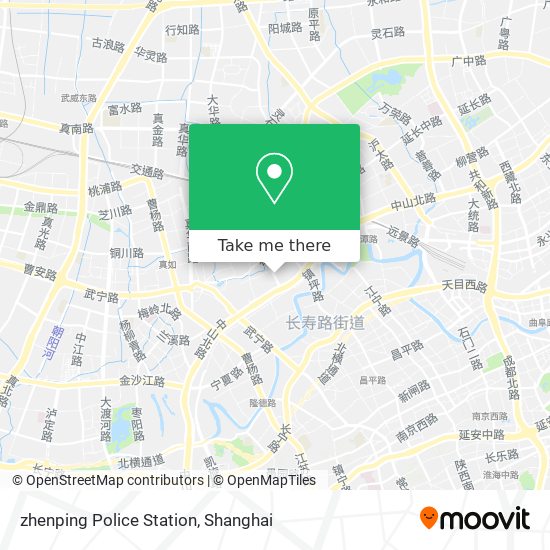 zhenping Police Station map