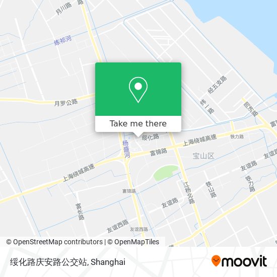 绥化路庆安路公交站 map