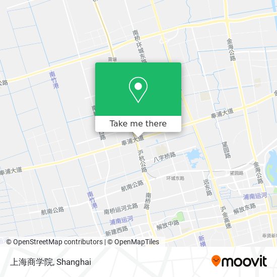 上海商学院 map