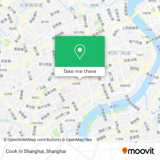 Cook In Shanghai map