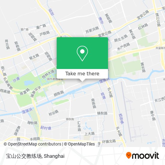 宝山公交教练场 map