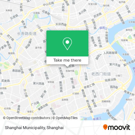 Shanghai Municipality map