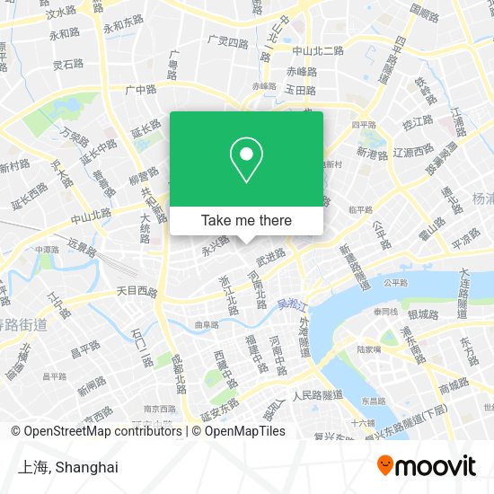 上海 map