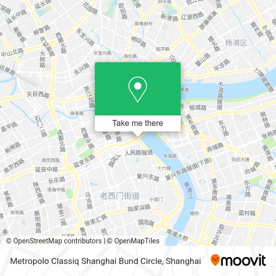 Metropolo Classiq Shanghai Bund Circle map