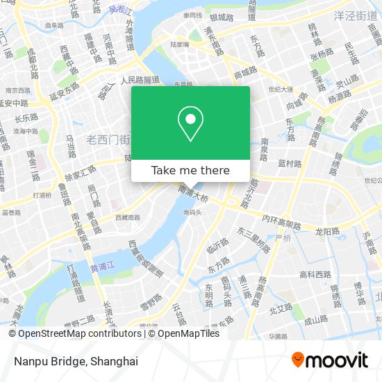 Nanpu Bridge map