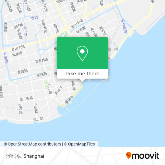 浮码头 map