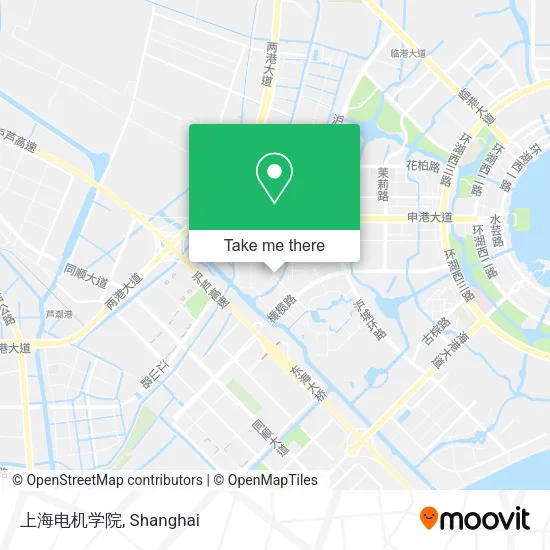 上海电机学院 map