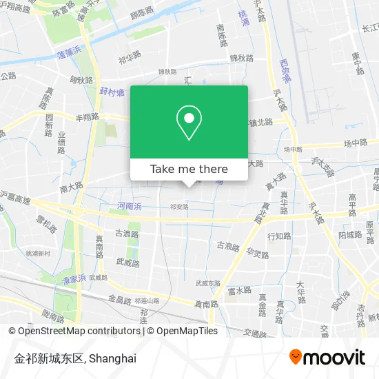 金祁新城东区 map