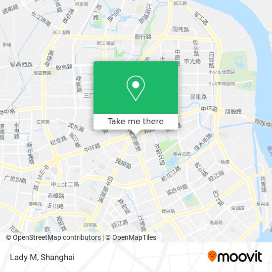 Lady M map