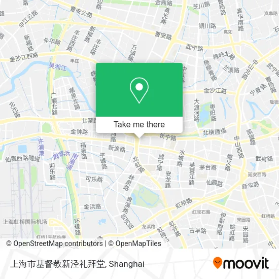 上海市基督教新泾礼拜堂 map
