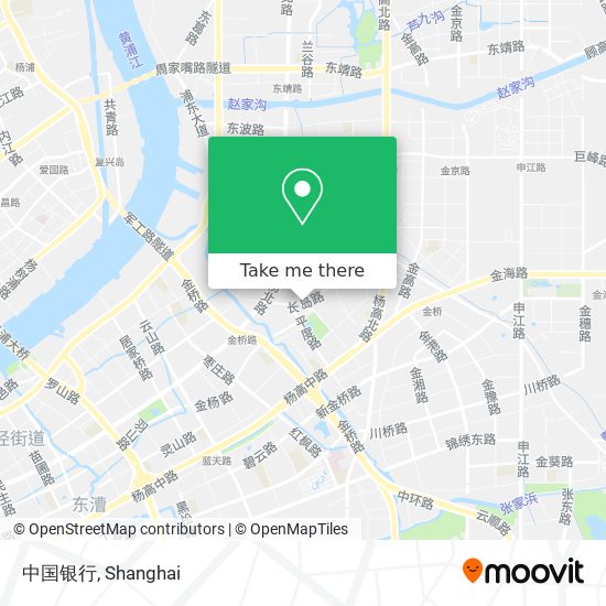 中国银行 map