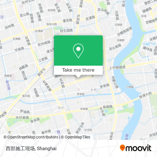 西部施工现场 map