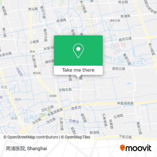 周浦医院 map