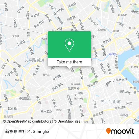 新福康里社区 map
