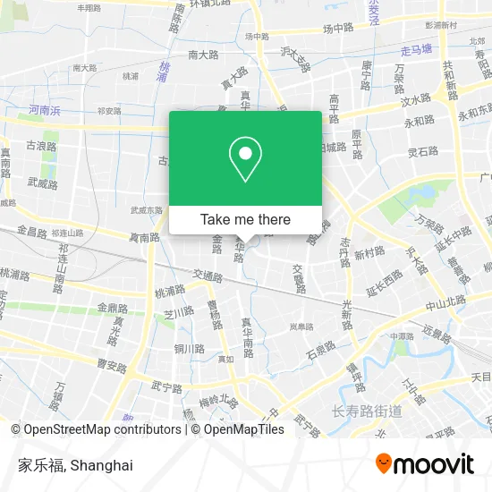 家乐福 map