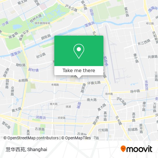 慧华西苑 map