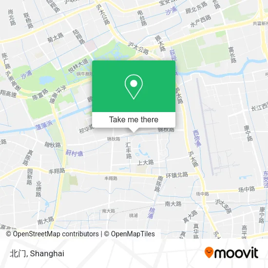 北门 map