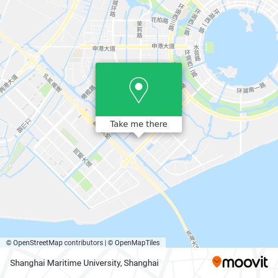 Shanghai Maritime University map
