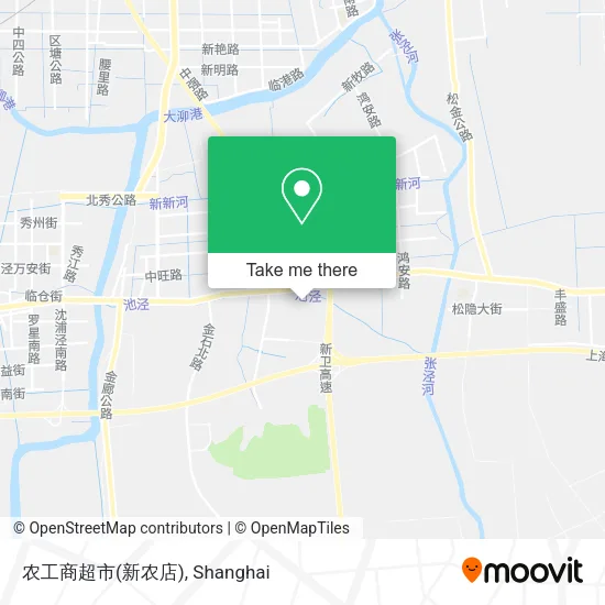 农工商超市(新农店) map