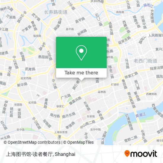 上海图书馆-读者餐厅 map