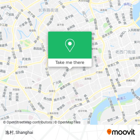 逸村 map