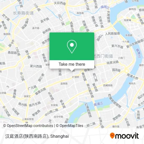 汉庭酒店(陕西南路店) map