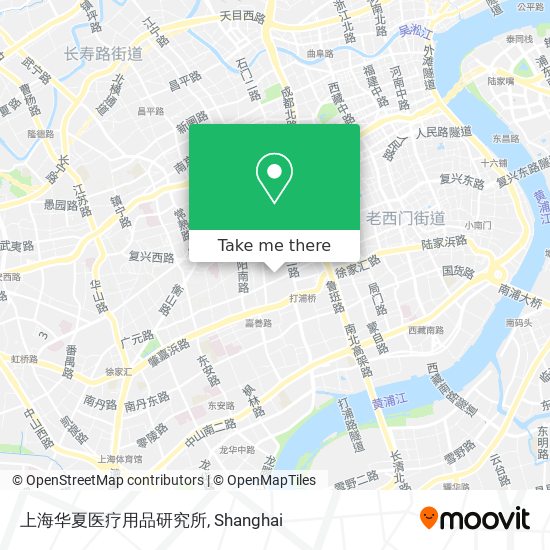 上海华夏医疗用品研究所 map