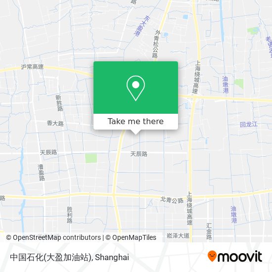 中国石化(大盈加油站) map