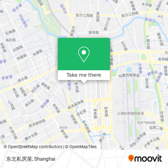 东北私房菜 map