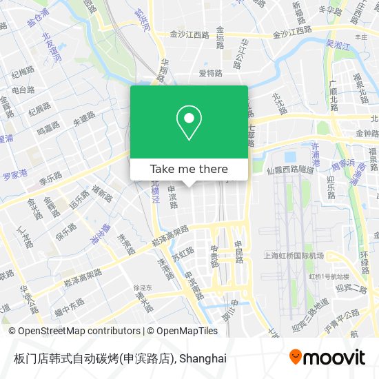 板门店韩式自动碳烤(申滨路店) map