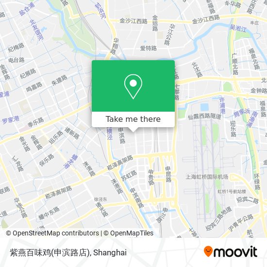 紫燕百味鸡(申滨路店) map
