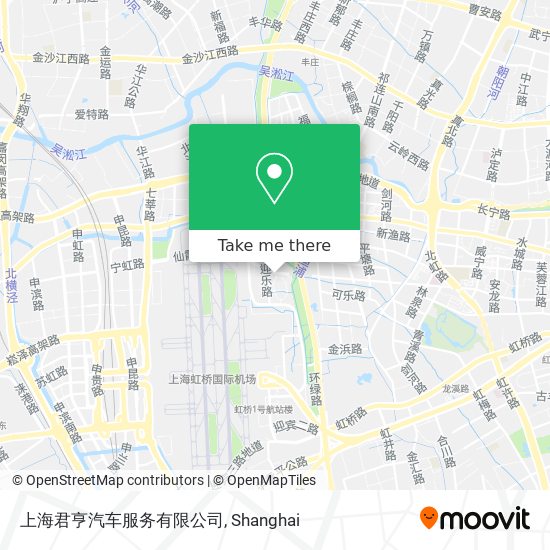 上海君亨汽车服务有限公司 map