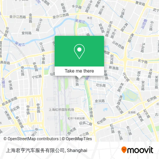 上海君亨汽车服务有限公司 map
