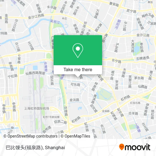 巴比馒头(福泉路) map