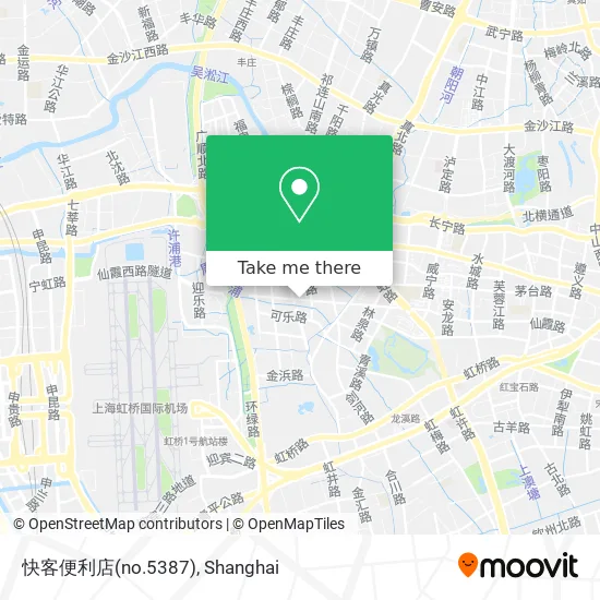 快客便利店(no.5387) map